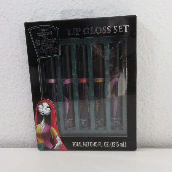 (#116) Disney The Night Before Christmas 5 Lip Gloss Set - Picture 1 of 3